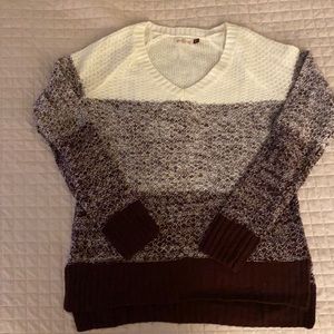 Authentic American Heritage Color Block Sweater, size small